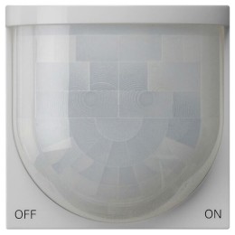 Bewegingsmelderafdekking 2,20m Comfort met Bluetooth Grijs mat Gira System 3000 - 5376015