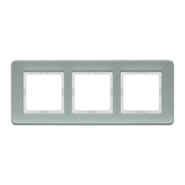 Drievoudig frame, glas Wit Berker Q.7 - 10136079