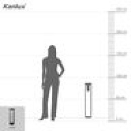 Tuinlamp VIMO 80 B E27 Zwart IP-44 Kanlux- 34988