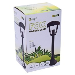 FOX ZWART staande tuinlamp 1xE27 Large IP44 Milagro - EKO3568