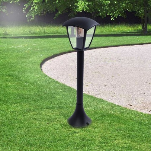 FOX ZWART staande tuinlamp 1xE27 Large IP44 Milagro - EKO3568