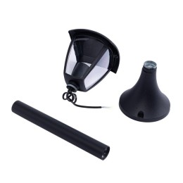 FOX ZWART staande tuinlamp 1xE27 Large IP44 Milagro - EKO3568