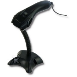 1D-laserbarcodelezer met standaard, 50861