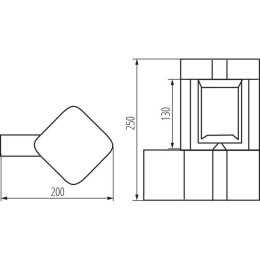 Tuinarmatuur PEVO EL 25 GR GX53 IP-44 Kanlux - 36552