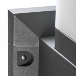 Gevelarmatuur INVO OP EL-53-L-GR E27 IP-54 Kanlux - 29170