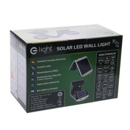 Vlinder solarlamp Wit 3.2W 400lm 4000K neutraal IP65 Milagro - EKO8824