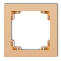 Enkel frame Pastel Mat - Perzik Karlik Deco - 45DR-1