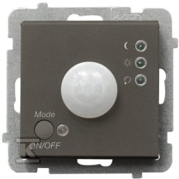 Elektronische bewegingssensor, chocolademetaal SONATA ŁP-16R/M/40