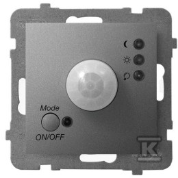 Elektronische bewegingssensor, matgrijs ARIA ŁP-16U/M/70