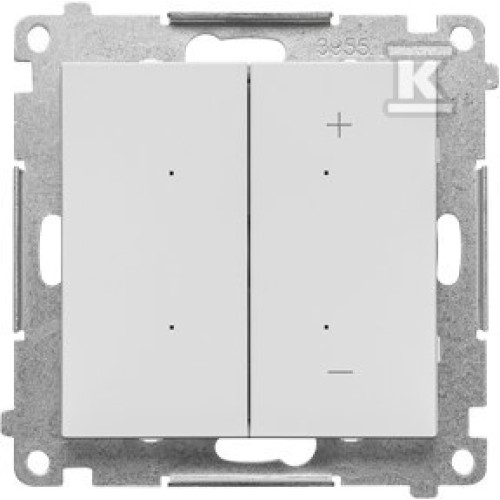 Dimmer voor dimbare LED's, sleutelschakelaar (module): lichtgrijs mat, SIMON55 TESL1.01/114