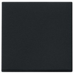 Eéngreeps Gira System 55 mat zwart - 0296005