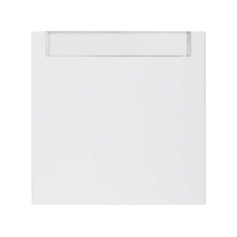 Enkele sleutel met beschrijvingsveld Wit mat Berker B.3/B.7 - 16261909