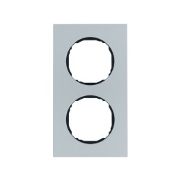 Aluminium dubbel frame Berker R.8 - 10122674