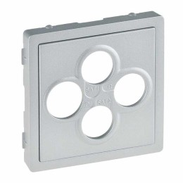 Antenne contactdoos plaat RTV-SAT-SAT Aluminium Legrand Valena Life - 754812