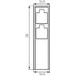Tuincontactdoospaal 230V DASTO 2SOC FR B IP-44 Kanlux - 36585