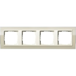 Viervoudig frame Zand/Crème Gira Event Clear - 0214771