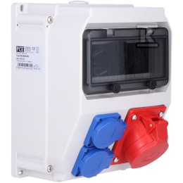 Stationair schakelbord type LUBLIN M25 ingang 16/5 uitgang 2xGS zonder IP54 bescherming 9035003W