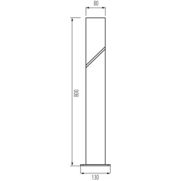 LAVEN 80 GR E27 IP-44 tuinlamp Kanlux - 36545