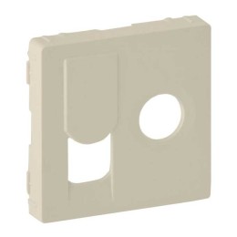 Antenne wandcontactdoos TV + RJ45 Cream Legrand Valena Life - 754831