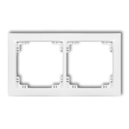 Dubbel frame Wit mat Karlik Deco Soft- 25DRSO-2