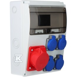 LAGO 11M 32/5 schakelkast, 4x230V ONNLINE POWER F3.0483