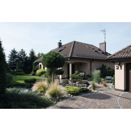 USTI SP 2X7 GR GU10 IP-54 tuinlamp Kanlux - 36560