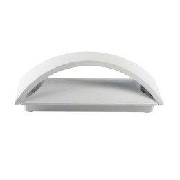 Gevelarmatuur BISO LED EL 8W-W 375lm 4000K b.neutraal IP54 Wit Kanlux - 29261