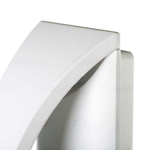 Gevelarmatuur BISO LED EL 8W-W 375lm 4000K b.neutraal IP54 Wit Kanlux - 29261