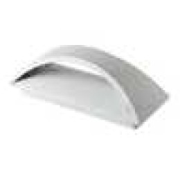 Gevelarmatuur BISO LED EL 8W-W 375lm 4000K b.neutraal IP54 Wit Kanlux - 29261