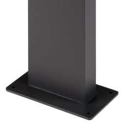 LED tuinarmatuur met bewegingsmelder ABETE LED EL 20 SE-GR 7W 540lm 4000K b.neutraal IP-44 230V Kanlux - 36573