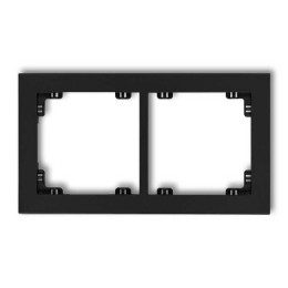 Dubbel frame Zwart mat Karlik Deco - 12DR-2