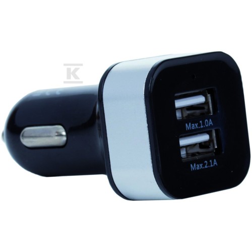 CARCHARGER DUAL USB CE-oplader 76-4941-00